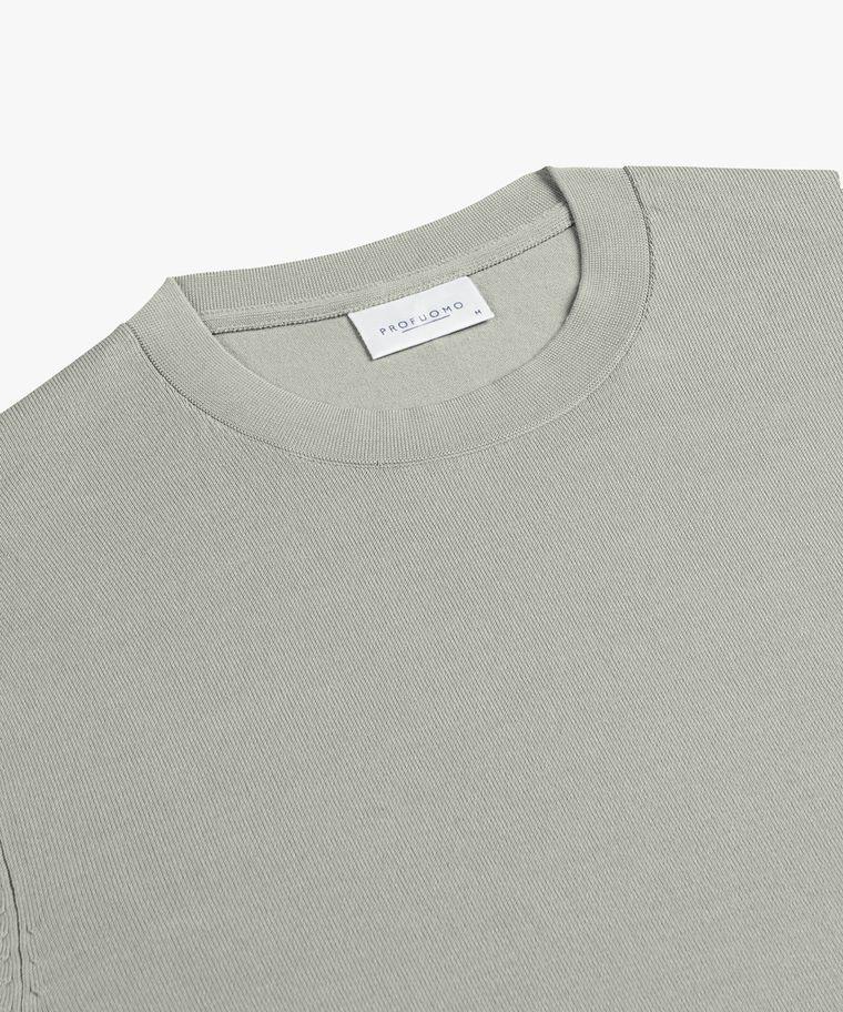 Profuomo Groene Luxury Basic Crewneck