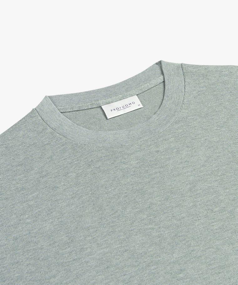 Profuomo Groene Luxury Basic Crewneck