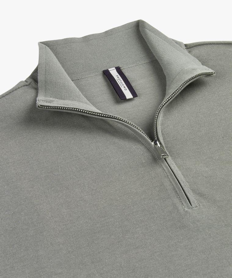 Profuomo Groene Tech Half Zip