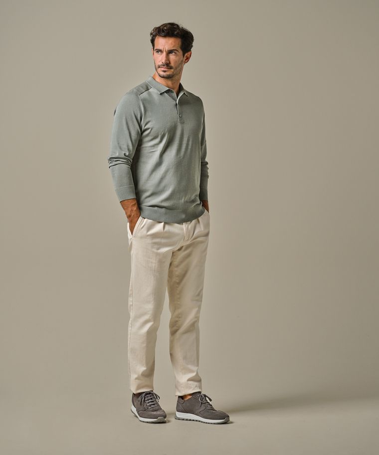 profuomo Groene tech polo