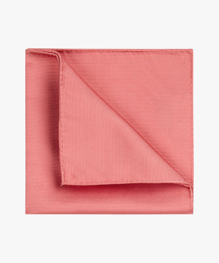 profuomo Koraal uni zijden pochet