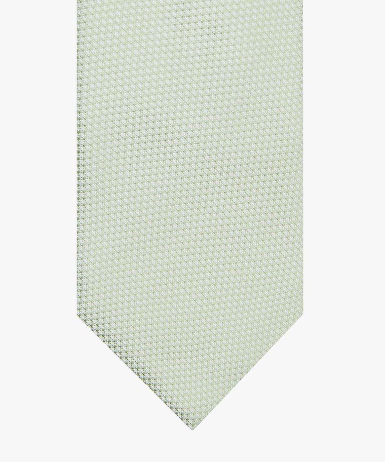 Profuomo Licht Groene Zijden Das