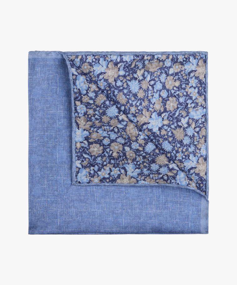 profuomo Navy dubbel print pochet