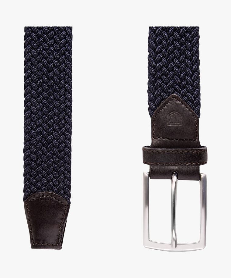 Profuomo Navy Elastische Riem