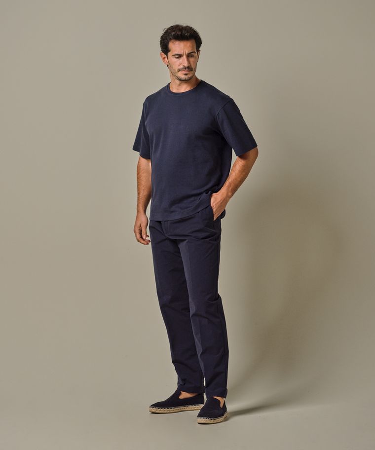 profuomo Navy loose fit t-shirt