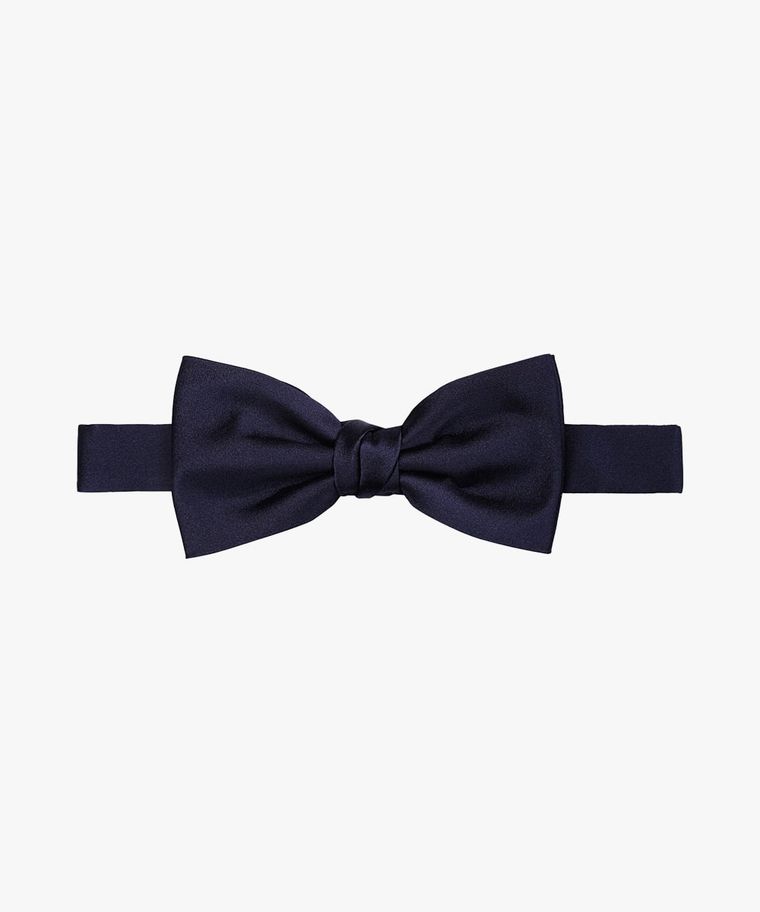profuomo Navy satijnen strik