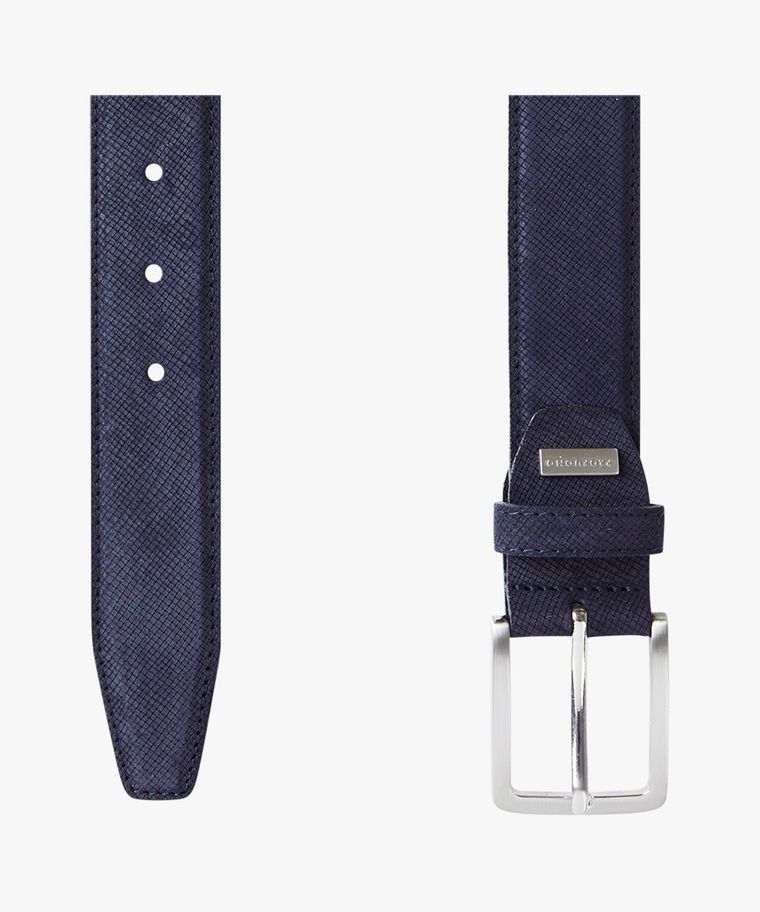 Profuomo Navy Suède Riem