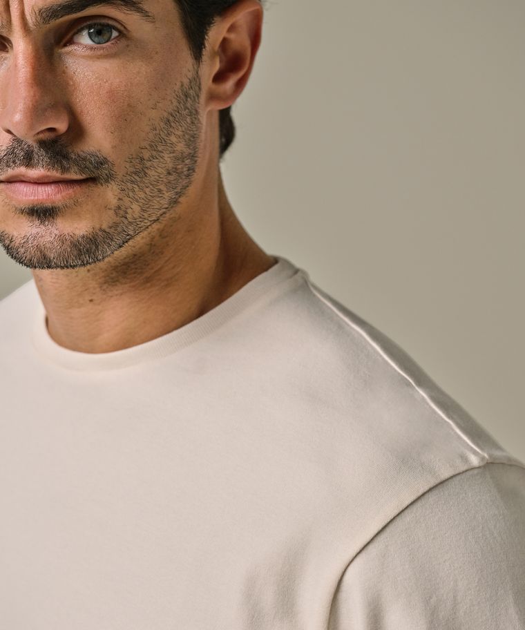 Profuomo Off-white Loose Fit T-shirt