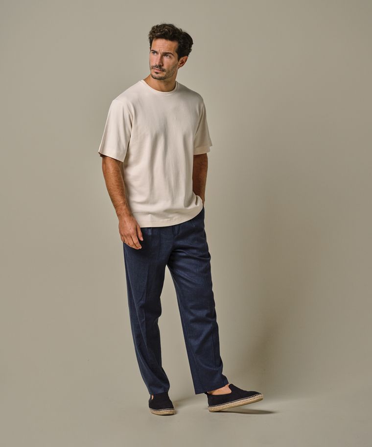 profuomo Off-white loose fit t-shirt