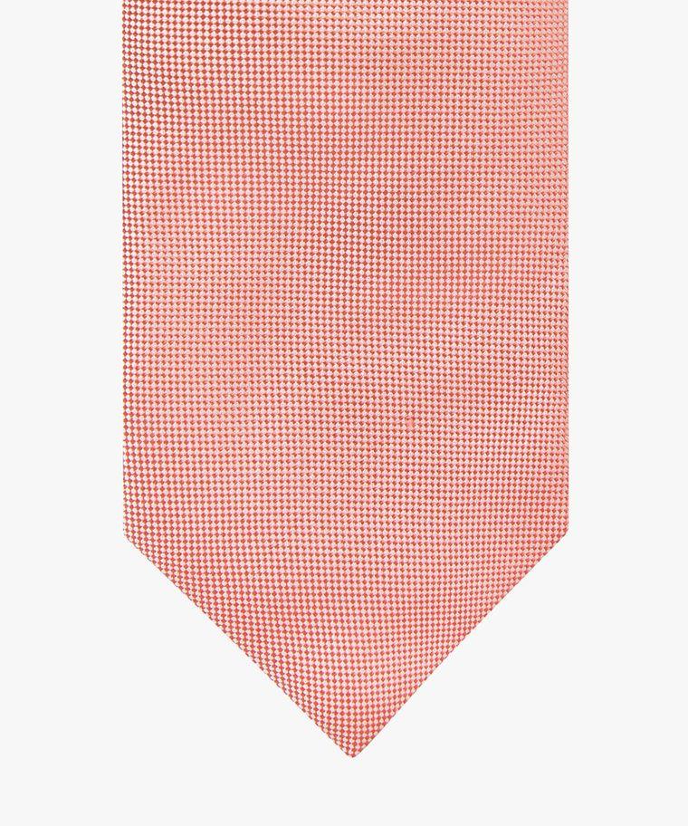 Profuomo Roze Oxford Zijden Das