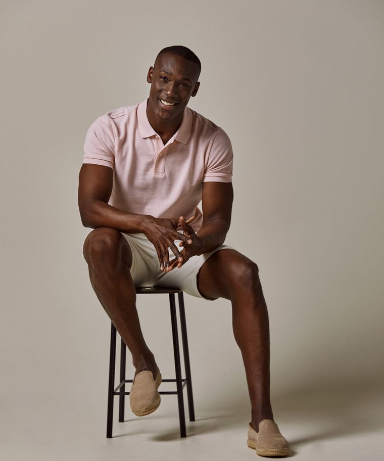 profuomo Roze pique polo