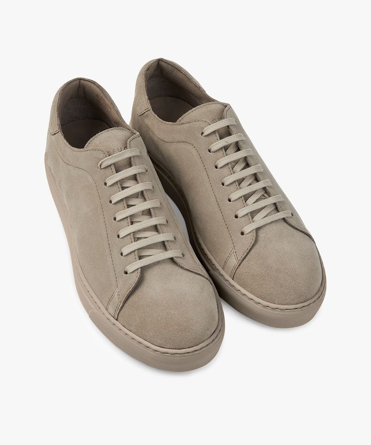 Profuomo Taupe Suède Sneaker