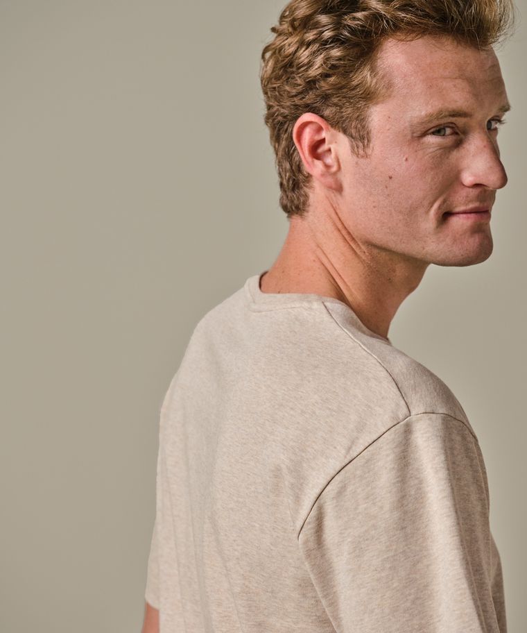 Profuomo Zand Loose Fit T-shirt