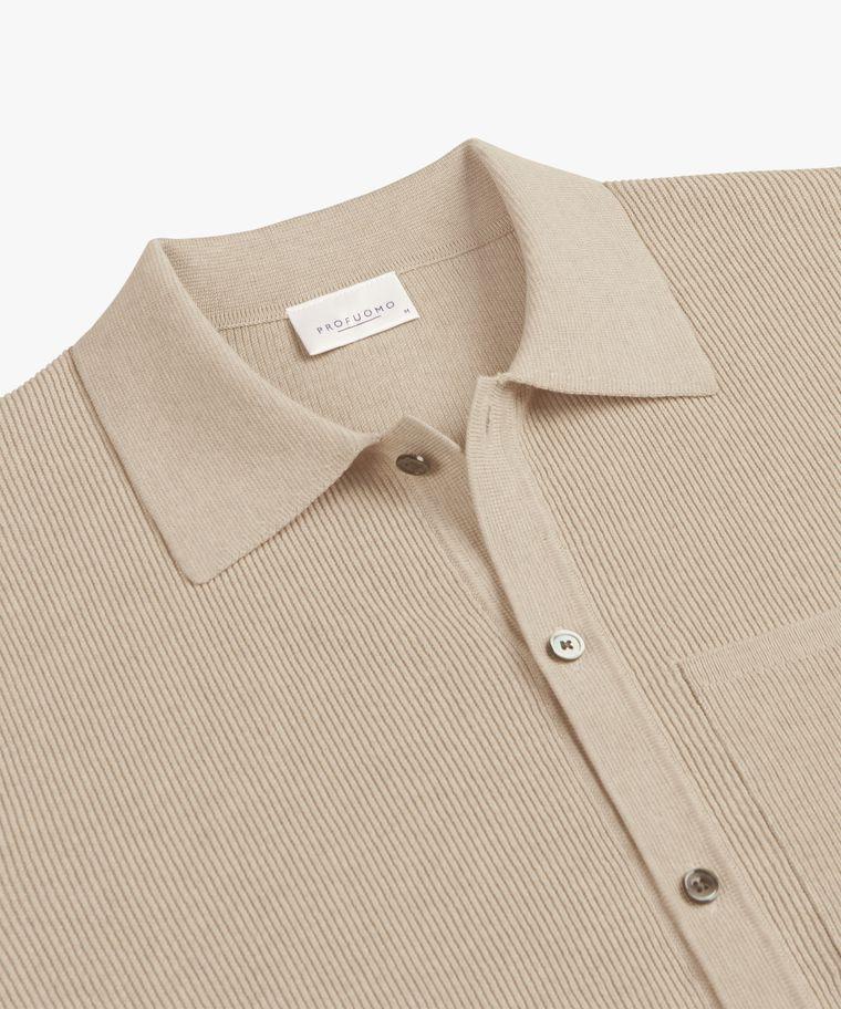 Profuomo Zand Luxury Basic Overshirt