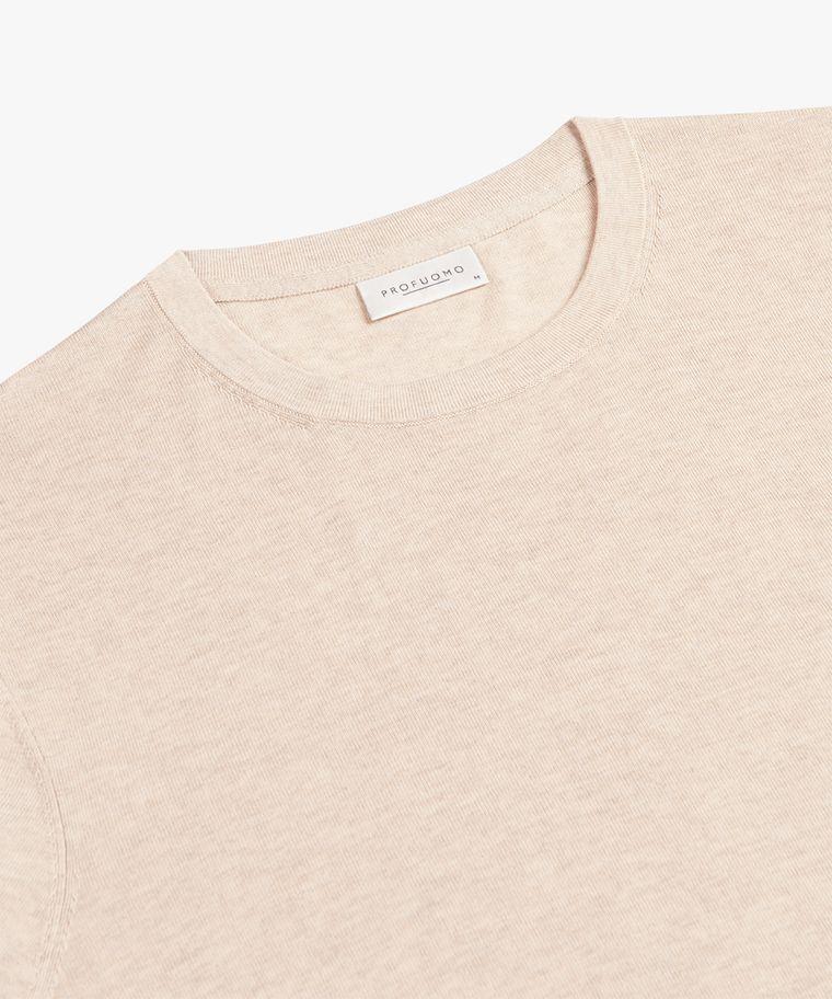 Profuomo Zand Luxury Basic T-shirt
