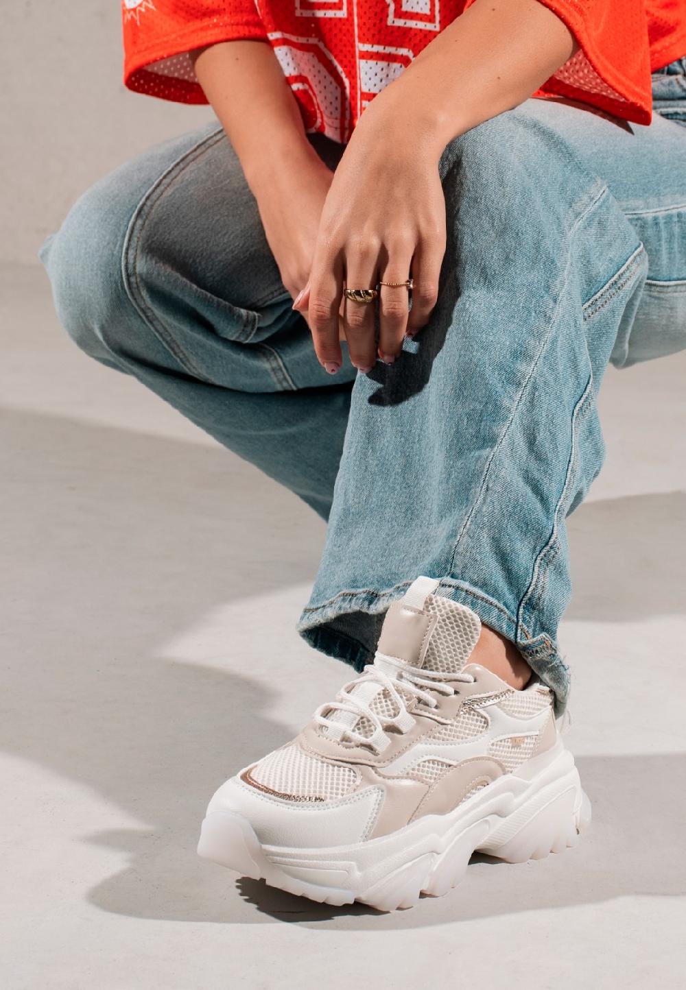 Ps Poelman POSH By Poelman Dames Polly Sneakers| De Officiële POELMAN Webshop