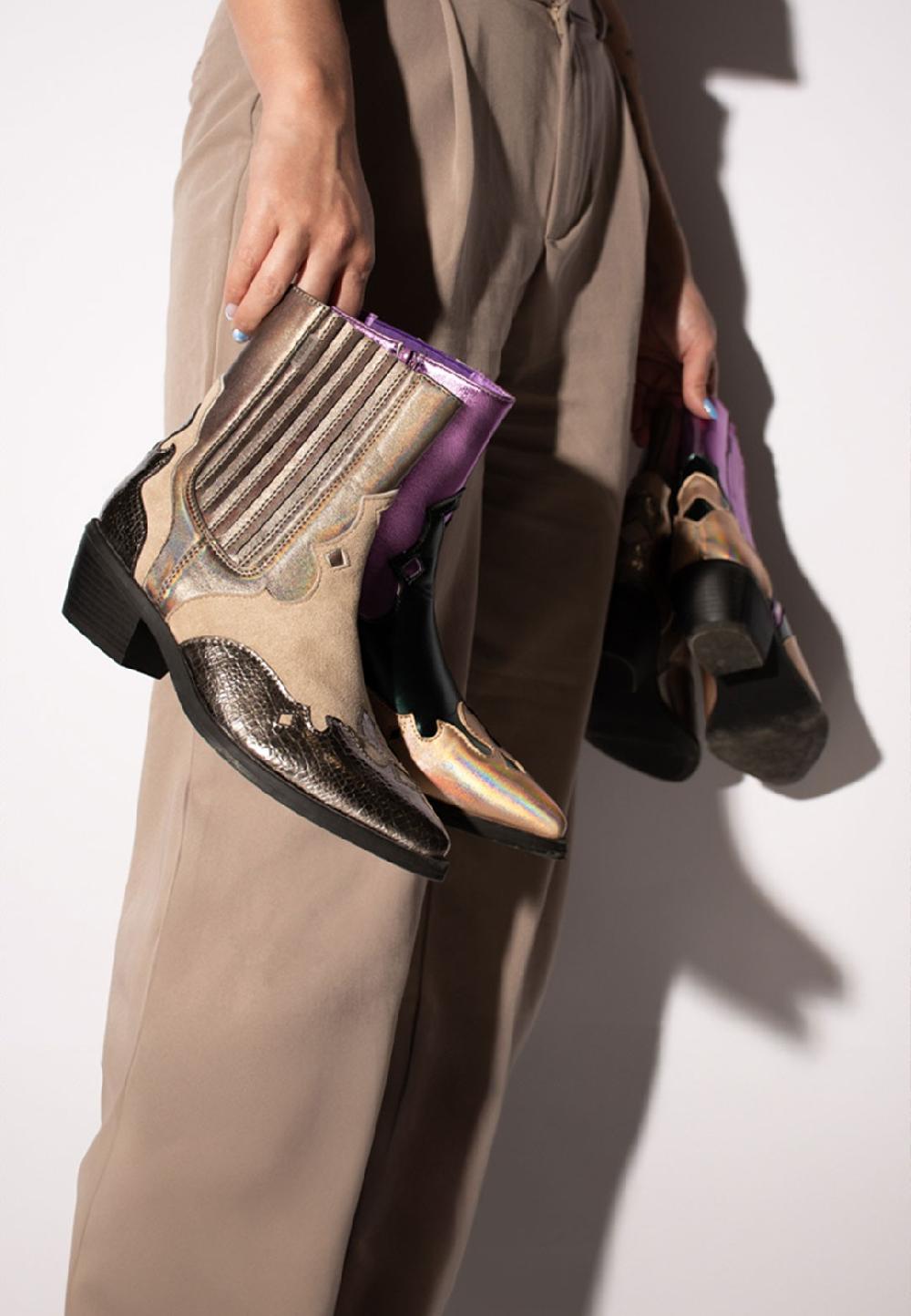 Ps Poelman POSH By Poelman Dames ROXI Enkel Laarzen