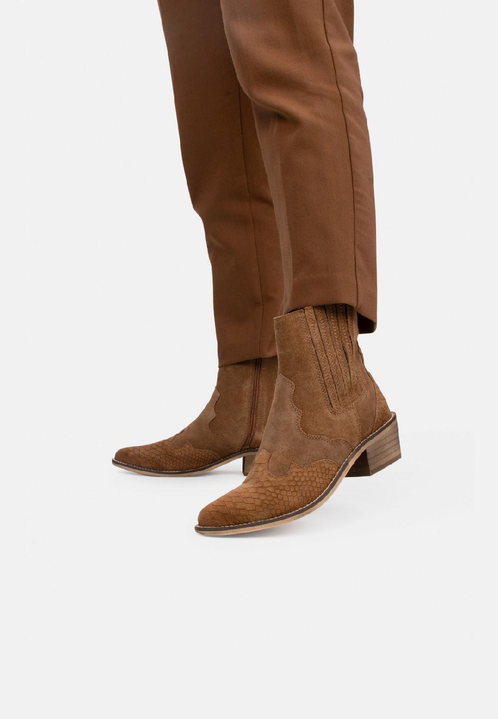 Ps Poelman PS Poelman Dames Tartor Enkellaarzen