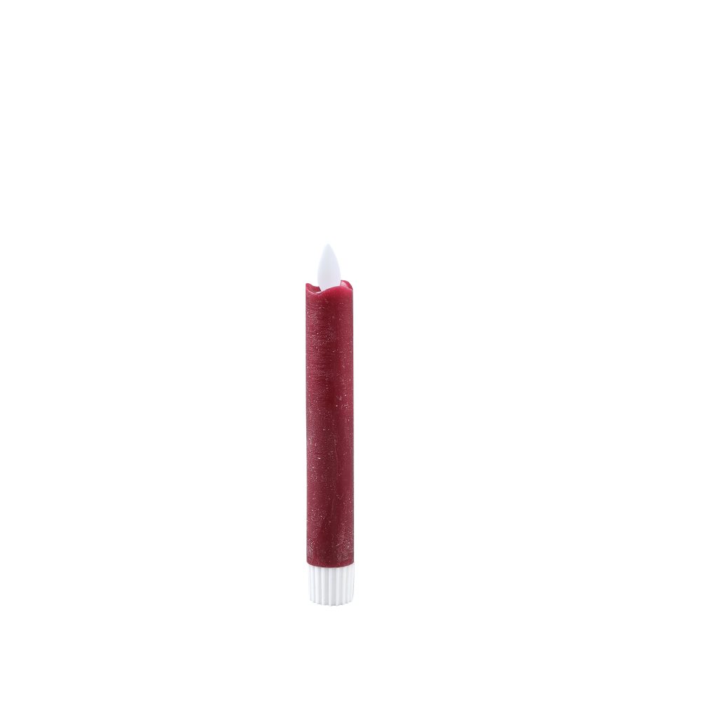 ptmd Led Candle Bordeaux Decoratie Led Candle Bordeaux Candles Led Candle Bordeaux LED