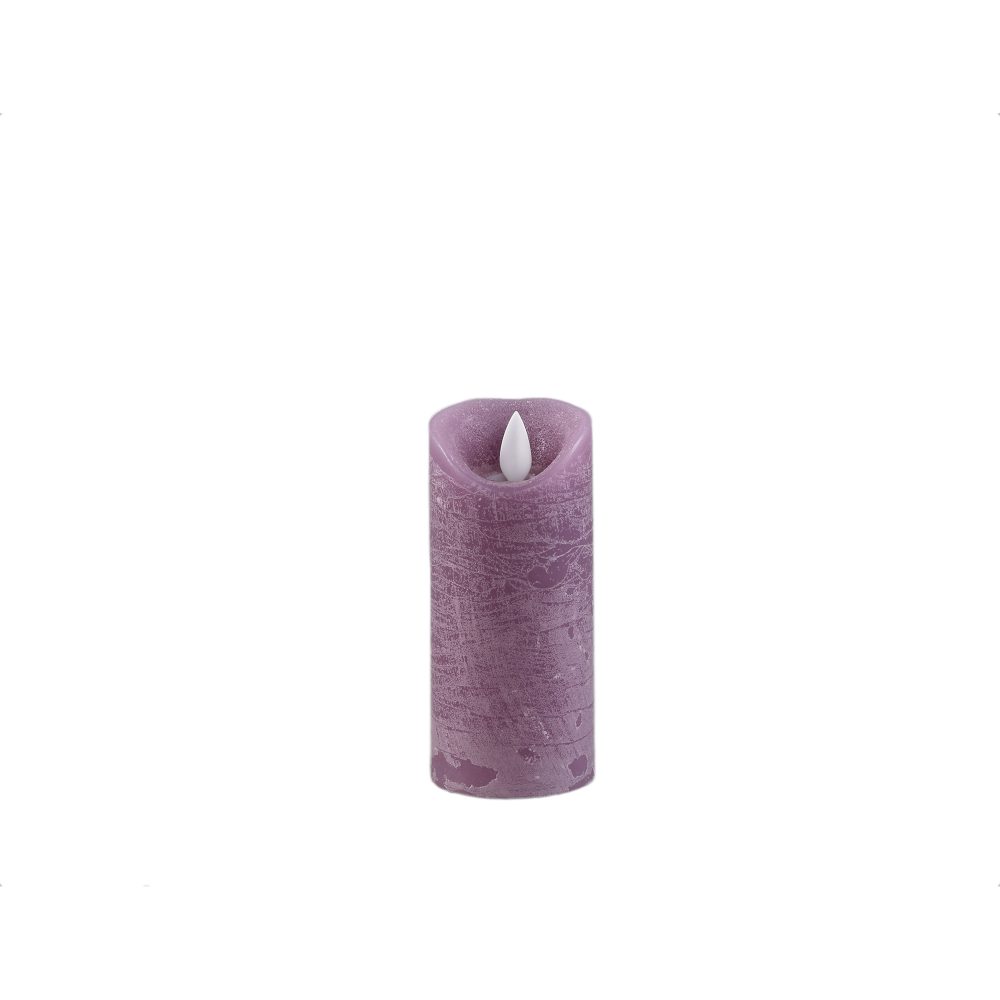 ptmd Led Candle Lilac Decoratie Led Candle Lilac Candles Led Candle Lilac LED