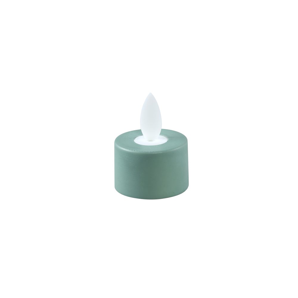 ptmd Led Candle Teal Tealight Decoratie Led Candle Teal Tealight Candles Led Candle Teal Tealight LED
