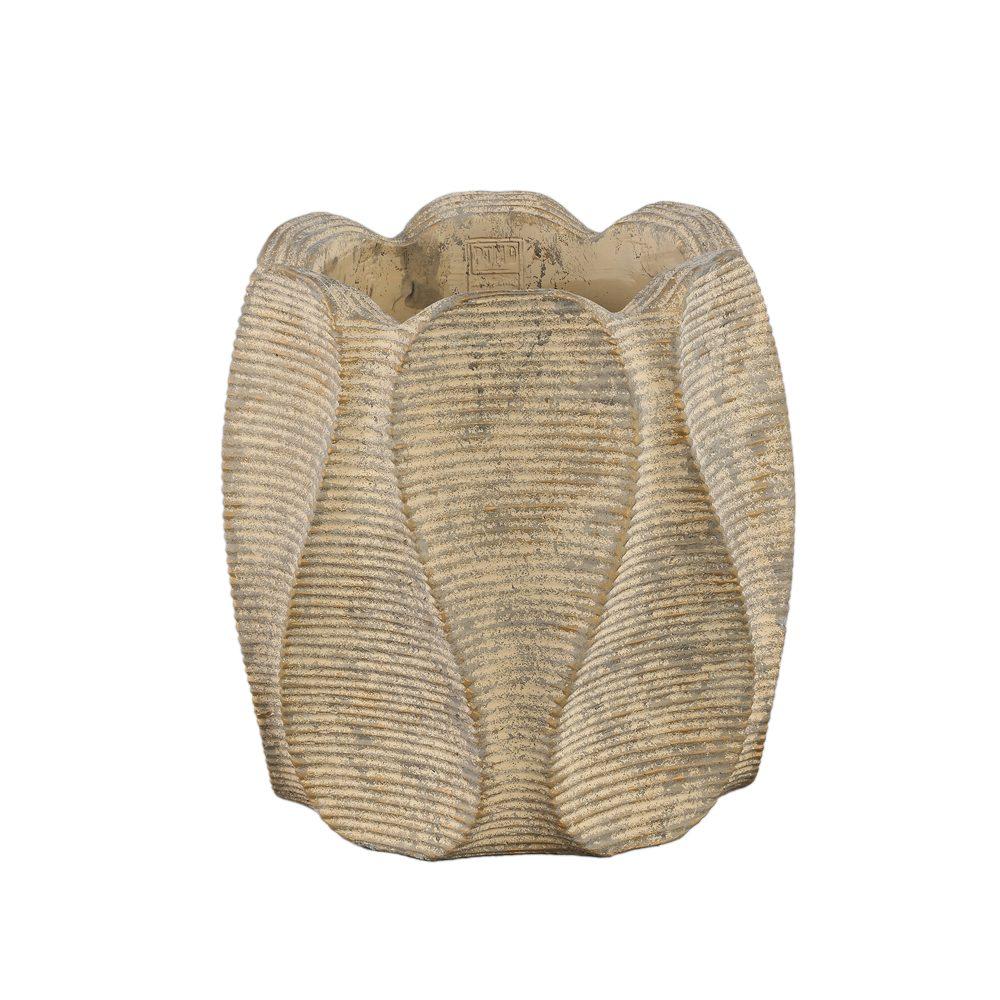 ptmd Waxy Brown Pottery Waxy Brown Cement Pots