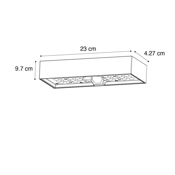 Qazqa Buiten Wandlamp Wit Met Dimlicht En Sensor Op Solar - Kayo