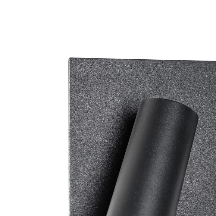 Qazqa Buiten Wandlamp Zwart Incl. LED 2-lichts Bewegingssensor- Simon