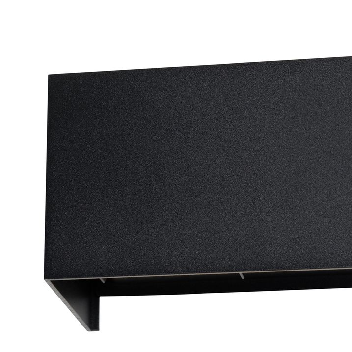 Qazqa Buiten Wandlamp Zwart Incl. LED 4-lichts IP54 - Edwin