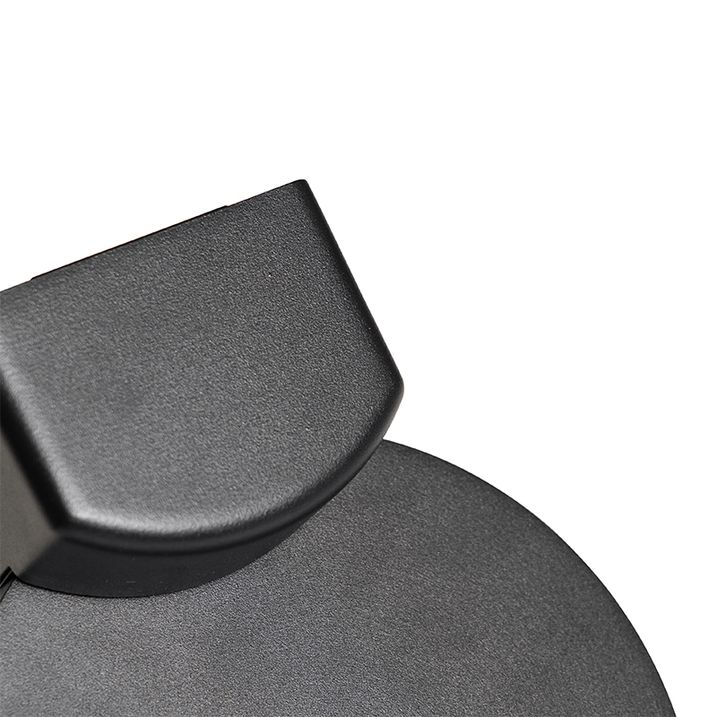 Qazqa Buiten Wandlamp Zwart Incl. LED IP54 Bewegingssensor - Esmee