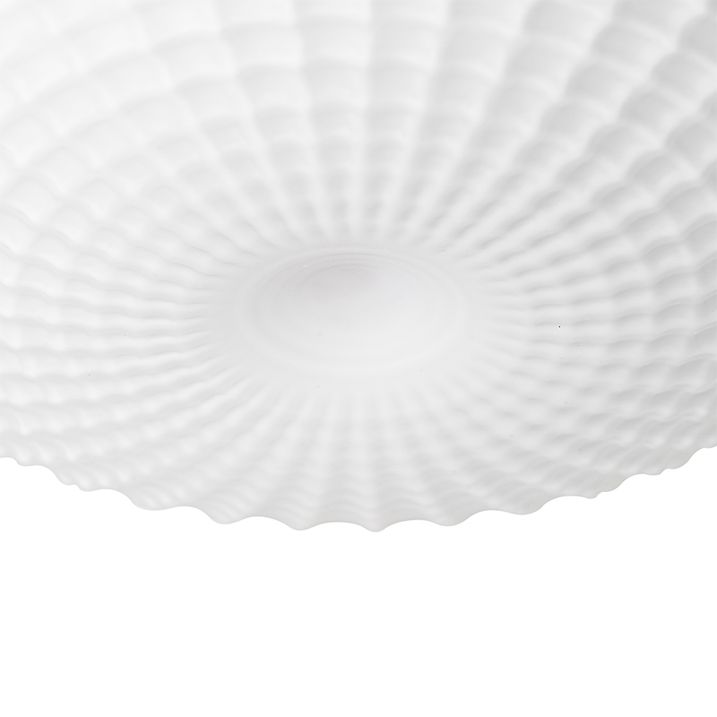 Qazqa Klassieke Plafondlamp Zwart Met Opaal Glas 23 Cm IP44 - Nohmi