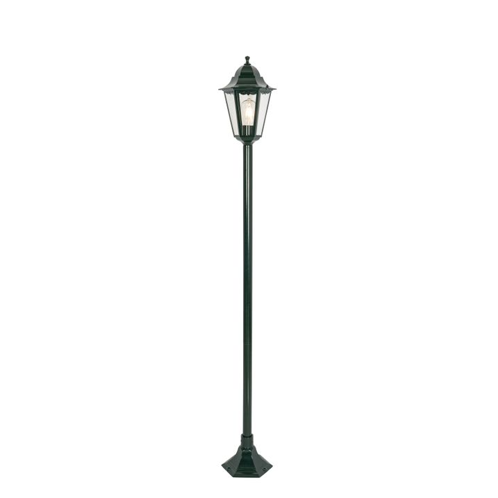 qazqa Klassieke staande buitenlamp donker groen 170 cm IP44 - New Orleans