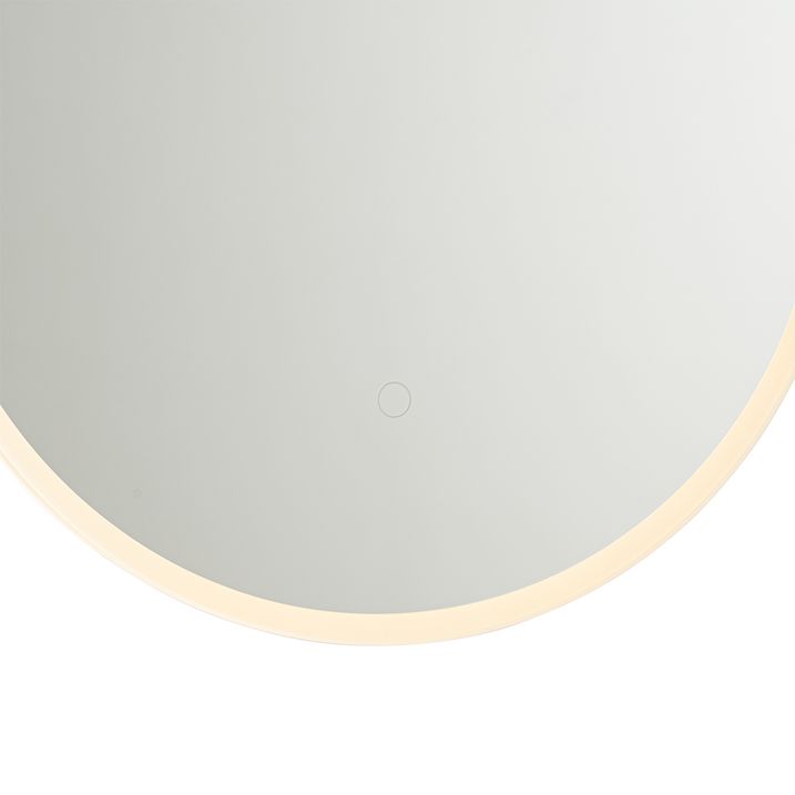 Qazqa Moderne Badkamerspiegel Incl. LED En Touch Dimmer - Bouwina