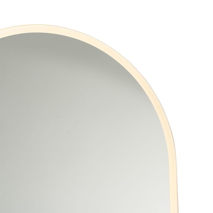 Qazqa Moderne Badkamerspiegel Incl. LED En Touch Dimmer - Bouwina