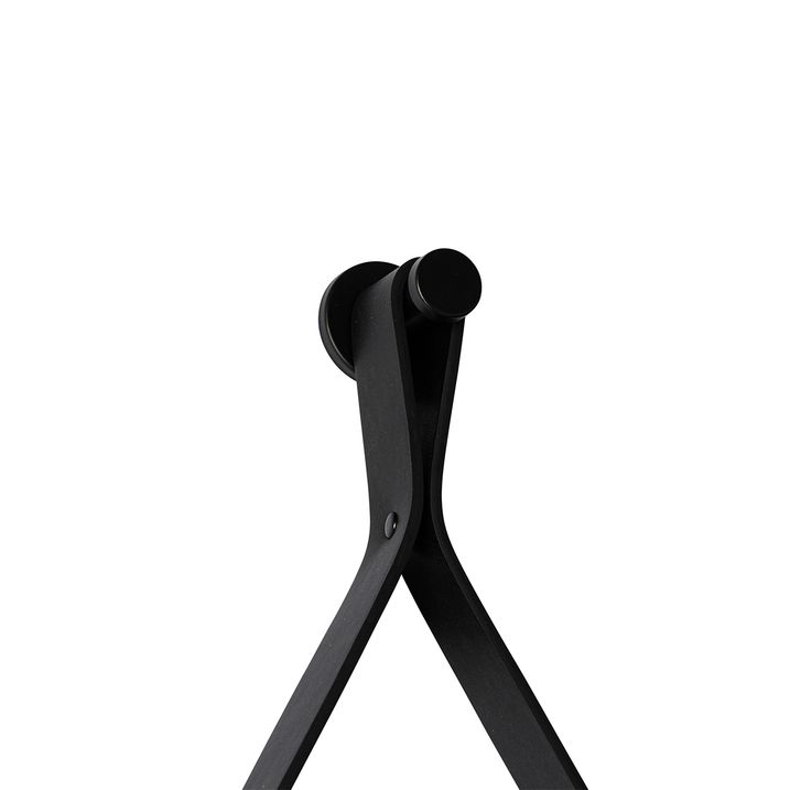 Qazqa Moderne Badkamerspiegel Zwart Incl. LED En Touch Dimmer - Pien