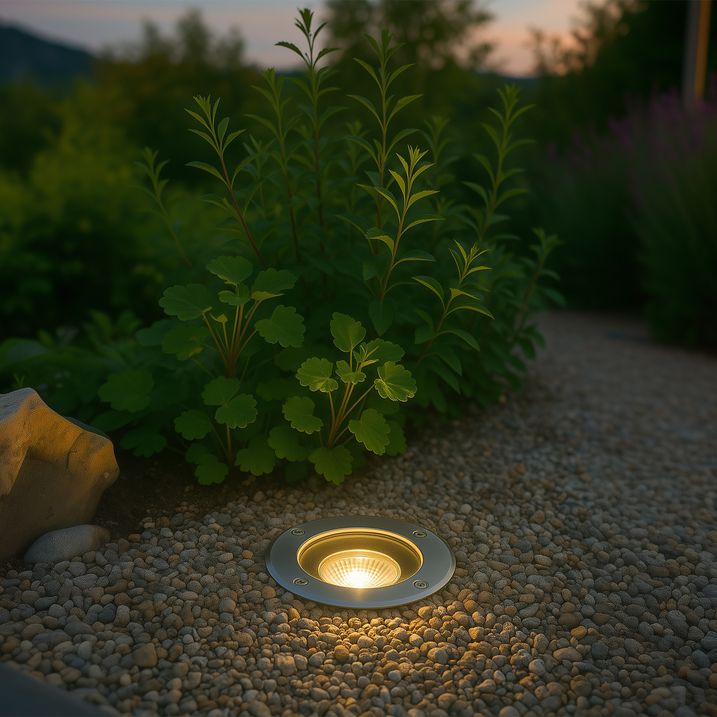 qazqa Moderne buiten grondspot staal verstelbaar IP65 - Delux