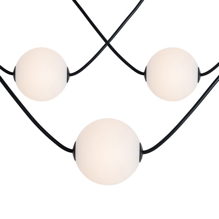 Qazqa Moderne Buiten Lichtsnoer 16M Incl. LED 28-lichts - Malai