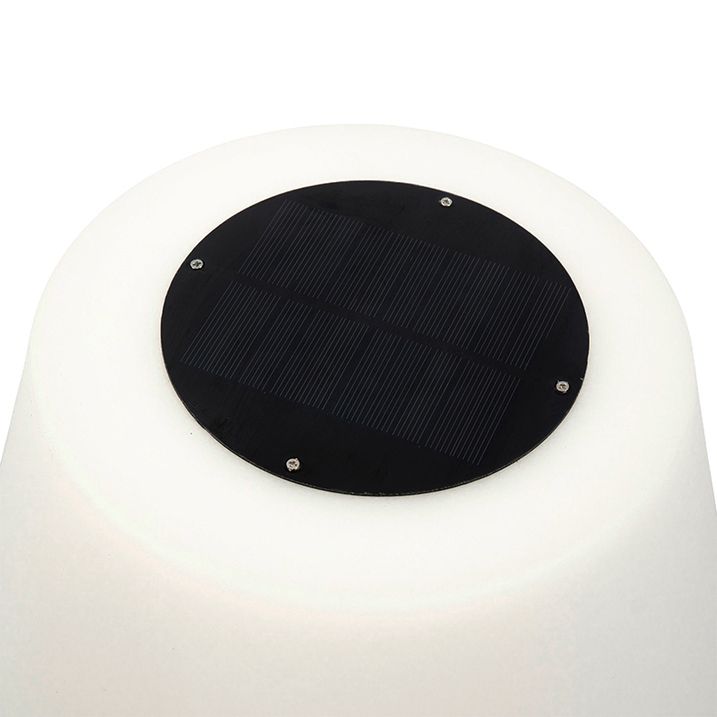 Qazqa Moderne Buiten Vloerlamp Zwart IP44 Incl. LED Op Solar - Virginia