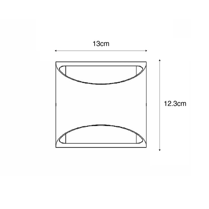 Qazqa Moderne Buiten Wandlamp Roestbruin Incl. LED 2-lichts IP54 - Mal