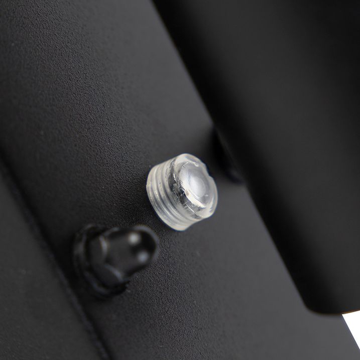 Qazqa Moderne Buiten Wandlamp Zwart IP44 Met Schemersensor - Solo