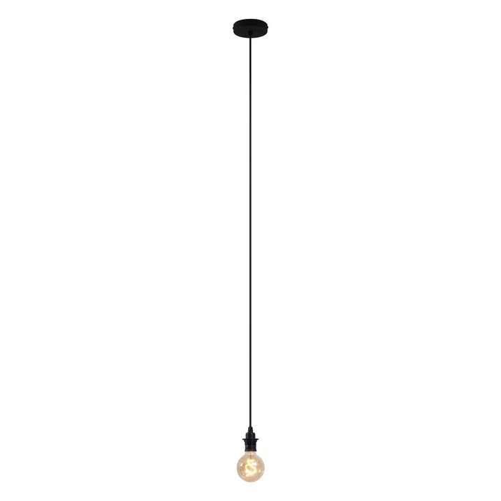 Qazqa Buiten Hanglamp Zwart IP44 - Cava