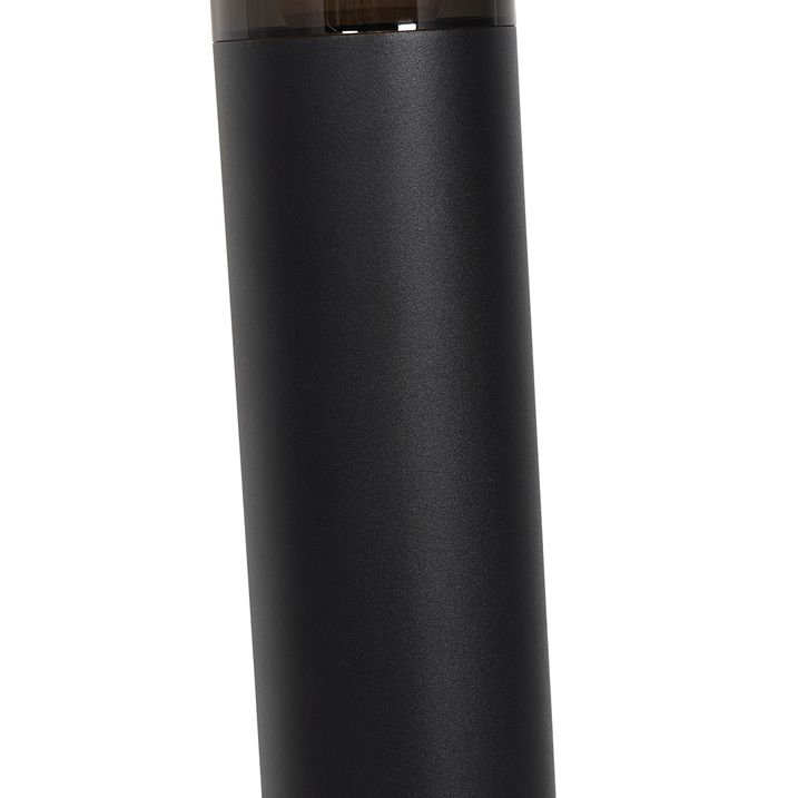 Qazqa Moderne Buitenlamp Paal Zwart 80 Cm IP44 - Rox