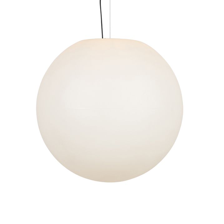 Qazqa Moderne Buitenlamp Wit 77 Cm IP44 - Nura