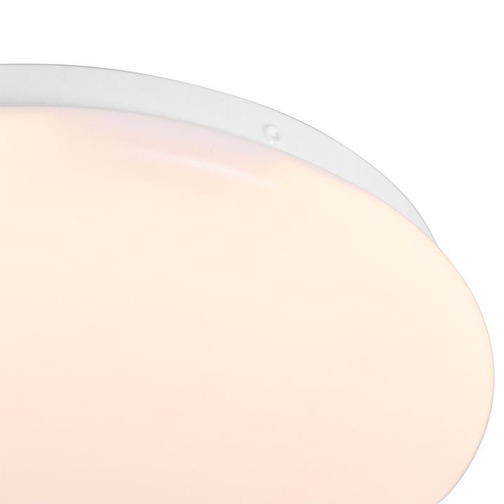 Qazqa Moderne Plafondlamp Wit 26 Cm Incl. LED - Iene