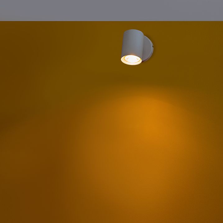 qazqa Moderne plafondspot wit kantelbaar - Jeana