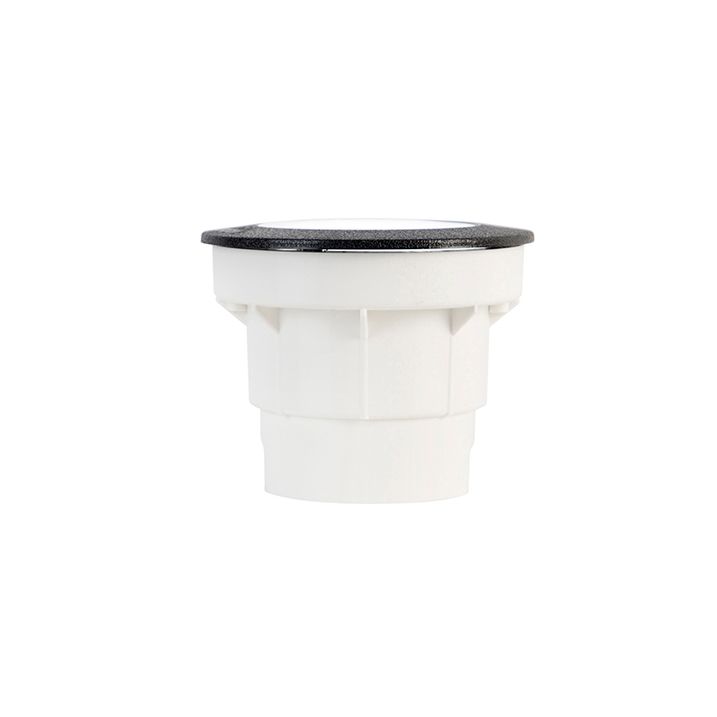 Qazqa Moderne Ronde Buitengrondspot Zwart - Ceci