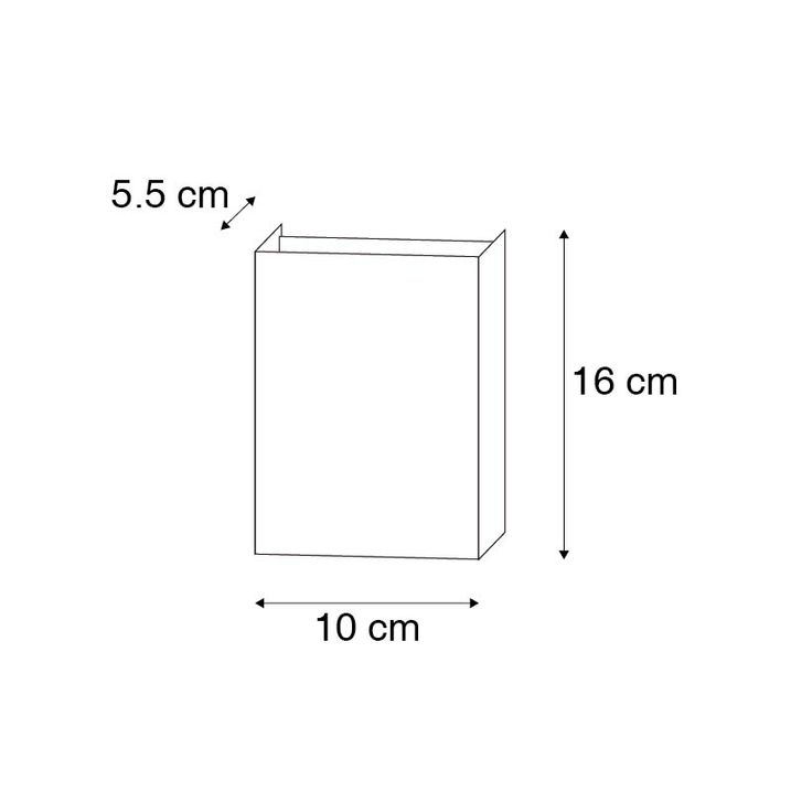 Qazqa Moderne Wandlamp Zwart 2-lichts - Otan S