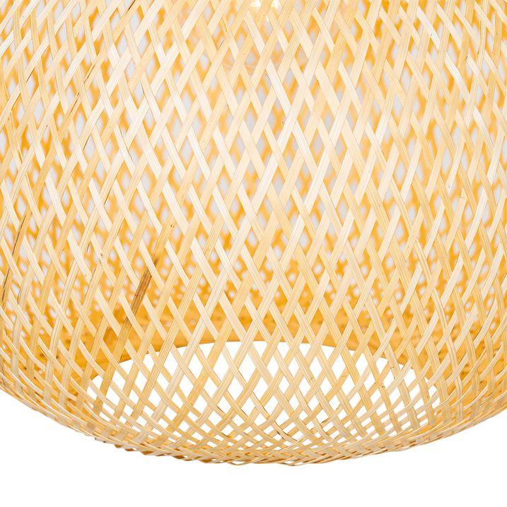 Qazqa Oosterse Buiten Hanglamp Bamboe IP44 - Rafael