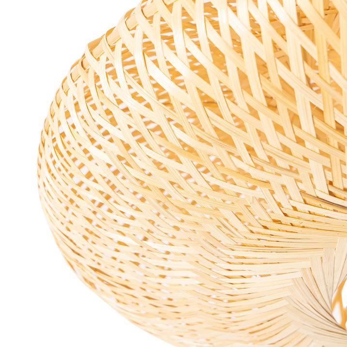 Qazqa Oosterse Plafondlamp Bamboe 50 Cm - Ostrava