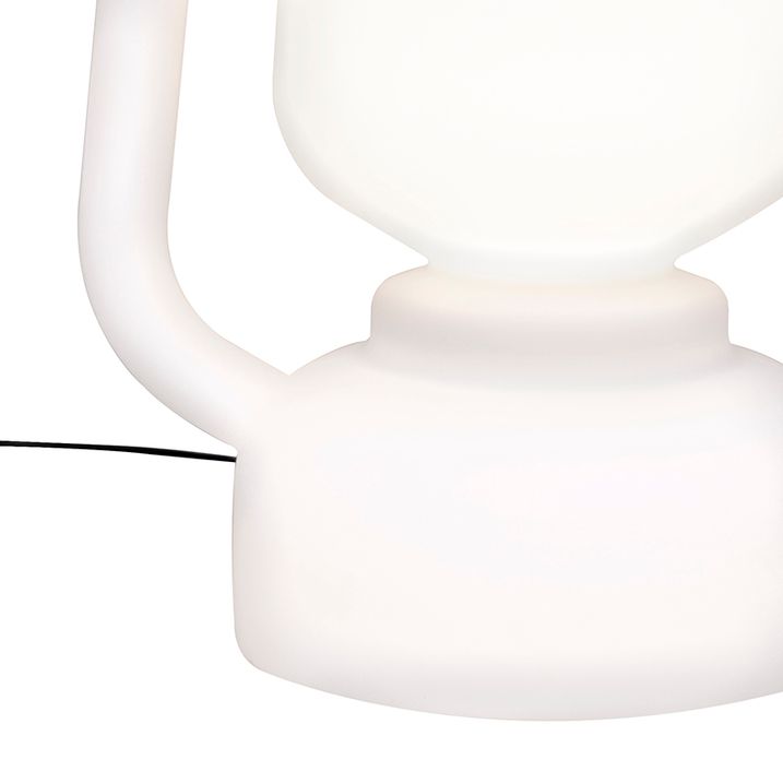 Qazqa Vloerlamp Wit 110 Cm IP44- Storm Extra Large